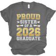 Proud Sister Of A 2026 Graduate Shirt Class 2026 Graduation Unisex Jersey T-Shirt