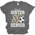Proud Sister Of A 2026 Senior Soccer Graduation Leopard Unisex Jersey T-Shirt