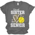 Proud Sister Of A 2026 Senior Softball Graduation Leopard Unisex Jersey T-Shirt