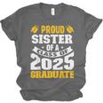 Proud Sister Of a Class Of 2025 Graduate Family Graduation Unisex Jersey T-Shirt