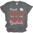 Proud Sister Of a Class Of 2025 Graduate For Graduation Unisex Jersey T-Shirt