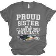 Proud Sister Of A Grad Class Of 2018 Graduation Apparel Unisex Jersey T-Shirt
