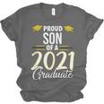 Proud Son Of A 2021 Graduate Graduation Clothes MBA PhD Unisex Jersey T-Shirt