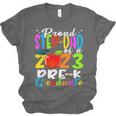 Proud Step-Dad Of 2023 Pre-K Graduate Fathers Day Graduation Unisex Jersey T-Shirt