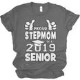 Proud Stepmom Of A 2019 Senior School Graduation Shirt Unisex Jersey T-Shirt