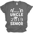 Proud Uncle Of A 2019 Senior School Graduation Shirt Unisex Jersey T-Shirt