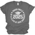 Proud Uncle Of a Class Of 2025 Graduate Graduation 2025 Unisex Jersey T-Shirt