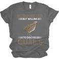 Quail Bird Lover Introvert Quail Unisex Jersey T-Shirt Quail Bird Lover Introvert Quail Unisex Jersey T-Shirt