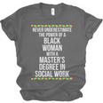Queen MSW Social Work Masters Graduation Unisex Jersey T-Shirt