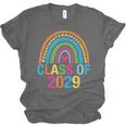 Rainbow Senior 2029 Shirt Class Of 2029 Cute Graduation Unisex Jersey T-Shirt