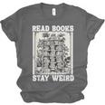 Read Books Stay Weird Introvert Book Lover Book Unisex Jersey T-Shirt Read Books Stay Weird Introvert Book Lover Book Unisex Jersey T-Shirt