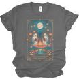The Reader Bookish Cute Spooky Ghost Reading Book Tarot Card Unisex Jersey T-Shirt The Reader Bookish Cute Spooky Ghost Reading Book Tarot Card Unisex Jersey T-Shirt