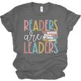 Readers Are Leaders Reading Book Lovers Teacher Women Kids Unisex Jersey T-Shirt Readers Are Leaders Reading Book Lovers Teacher Women Kids Unisex Jersey T-Shirt