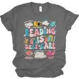 Reading Is Self-Care Book Lover Teacher Student Men Women Unisex Jersey T-Shirt