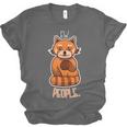 Red Panda Introvert For Red Pandas Fan Unisex Jersey T-Shirt Red Panda Introvert For Red Pandas Fan Unisex Jersey T-Shirt