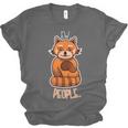 Red Panda Introvert For Red Pandas Fan Unisex Jersey T-Shirt Red Panda Introvert For Red Pandas Fan Unisex Jersey T-Shirt