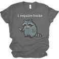 i Require Books Raccoon Unisex Jersey T-Shirt