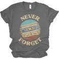Retro Cassette Never Forget Nostalgia Vintage Unisex Jersey T-Shirt