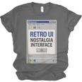 Retro Computer Dialog Box 90s Desktop Interface Nostalgia Unisex Jersey T-Shirt