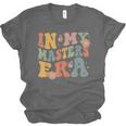 Retro Groovy In My Master's Degree Era Graduation Master Unisex Jersey T-Shirt
