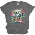 Retro Old Cassette Tape Cartoon With Walker Nostalgia Unisex Jersey T-Shirt Retro Old Cassette Tape Cartoon With Walker Nostalgia Unisex Jersey T-Shirt