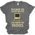 Retro Please Be Patient With Me I'm From The 1900s Computer Unisex Jersey T-Shirt