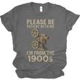 Retro Please Be Patient With Me I'm From The 1900s Projector Unisex Jersey T-Shirt