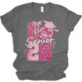 Retro Senior 2026 Coquette Bow Graduation Class Of 2026 Unisex Jersey T-Shirt