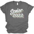 Retro Senior Class Of 2022 Men Women Graduation 90's Grad Unisex Jersey T-Shirt