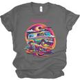 Retro Graphic Print With a Touch Of Nostalgia Unisex Jersey T-Shirt