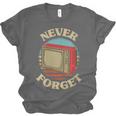 Retro TV Never Forget Nostalgia Vintage Unisex Jersey T-Shirt Retro TV Never Forget Nostalgia Vintage Unisex Jersey T-Shirt