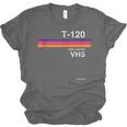 Retro VHS Tape 80s 90s Nostalgia For Movie Fans Unisex Jersey T-Shirt
