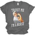 Rosie Riveter Nurse Shirt Nurse Graduation Shirt Unisex Jersey T-Shirt