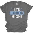 Say Goodbye To Junior High School Fun Graduation Unisex Jersey T-Shirt