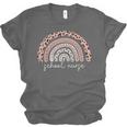 School Nurse Appreciation Rainbow Graduation Medical Nursing Unisex Jersey T-Shirt