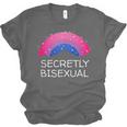 Secretly Bisexual Bi Introvert Bi Pride Antisocial LGBTQ Unisex Jersey T-Shirt Secretly Bisexual Bi Introvert Bi Pride Antisocial LGBTQ Unisex Jersey T-Shirt