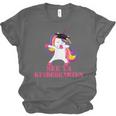 See Ya Kindergarten DABBING Unicorn Graduation Meme Unisex Jersey T-Shirt
