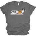 Senior 18 High School Graduation Eighteen Year Old Grad Unisex Jersey T-Shirt