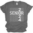 Senior 2024 Graduation Graduate Class Of 2024 Women Boy Girl Unisex Jersey T-Shirt