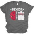 Senior 2025 Bowling Player Class Of 2025 Graduation Seniors Unisex Jersey T-Shirt