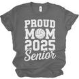 Senior 2025 Volleyball Mom High School Graduation Outfit Fun Unisex Jersey T-Shirt