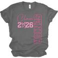 Senior 2026 Class Of 2026 Coquette Bow Graduation 2026 Unisex Jersey T-Shirt