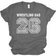 Senior 2026 Wrestling Dad Proud Senior 2026 Dad Graduation Unisex Jersey T-Shirt