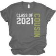 Senior Class Of 2021 Cousin Graduation Unisex Jersey T-Shirt