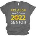 Senior Class Of 2022 Sunflower Graduation Seniors 22 Unisex Jersey T-Shirt