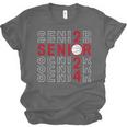 Senior Class Of 2024 Graduation 2024 Maroon Basketball Unisex Jersey T-Shirt