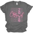 Senior Class Of 2026 Coquette Bow Graduation 2026 Girl Women Unisex Jersey T-Shirt