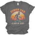 Senior Dad Class Of 2026 Bigfoot Vintage Graduation Unisex Jersey T-Shirt