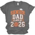 Senior Dad Class Of 2026 Graduate Basketball Graduation 2026 Unisex Jersey T-Shirt
