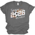Senior Dad Class Of 2026 Soccer Ball Graduation Unisex Jersey T-Shirt